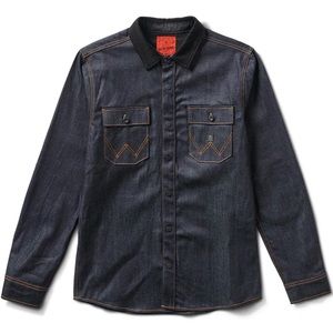 Roark x Wrangler Norseman Raw Longsleeve Denim Flannel
